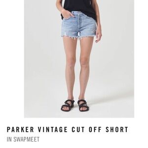 Agolde Parker Vintage Cutoff Shorts